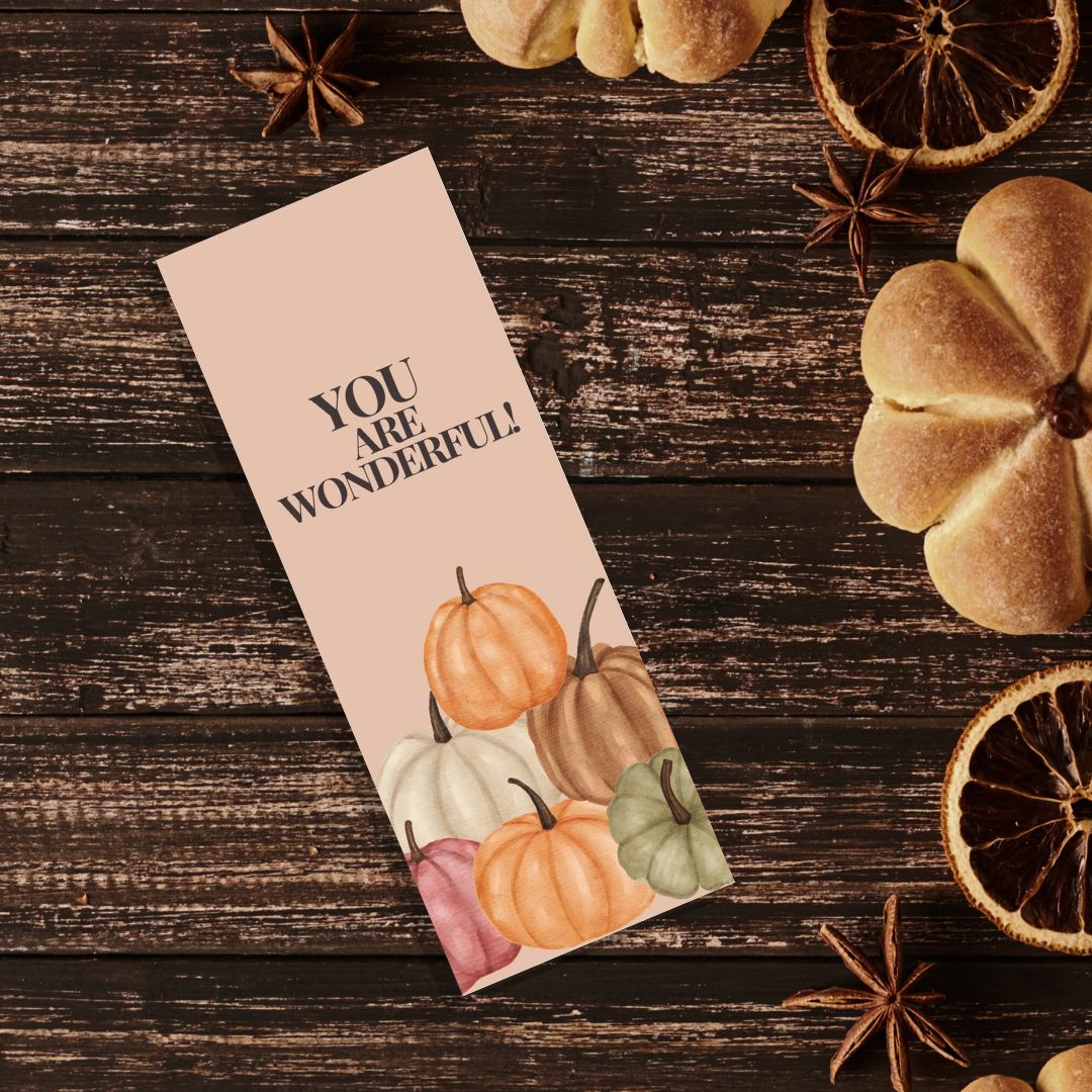 „You Are Wonderful“ – Bookmark